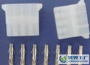 白色大四P公胶壳电脑连接器_电子元器件_世界工厂网中国产品信息库